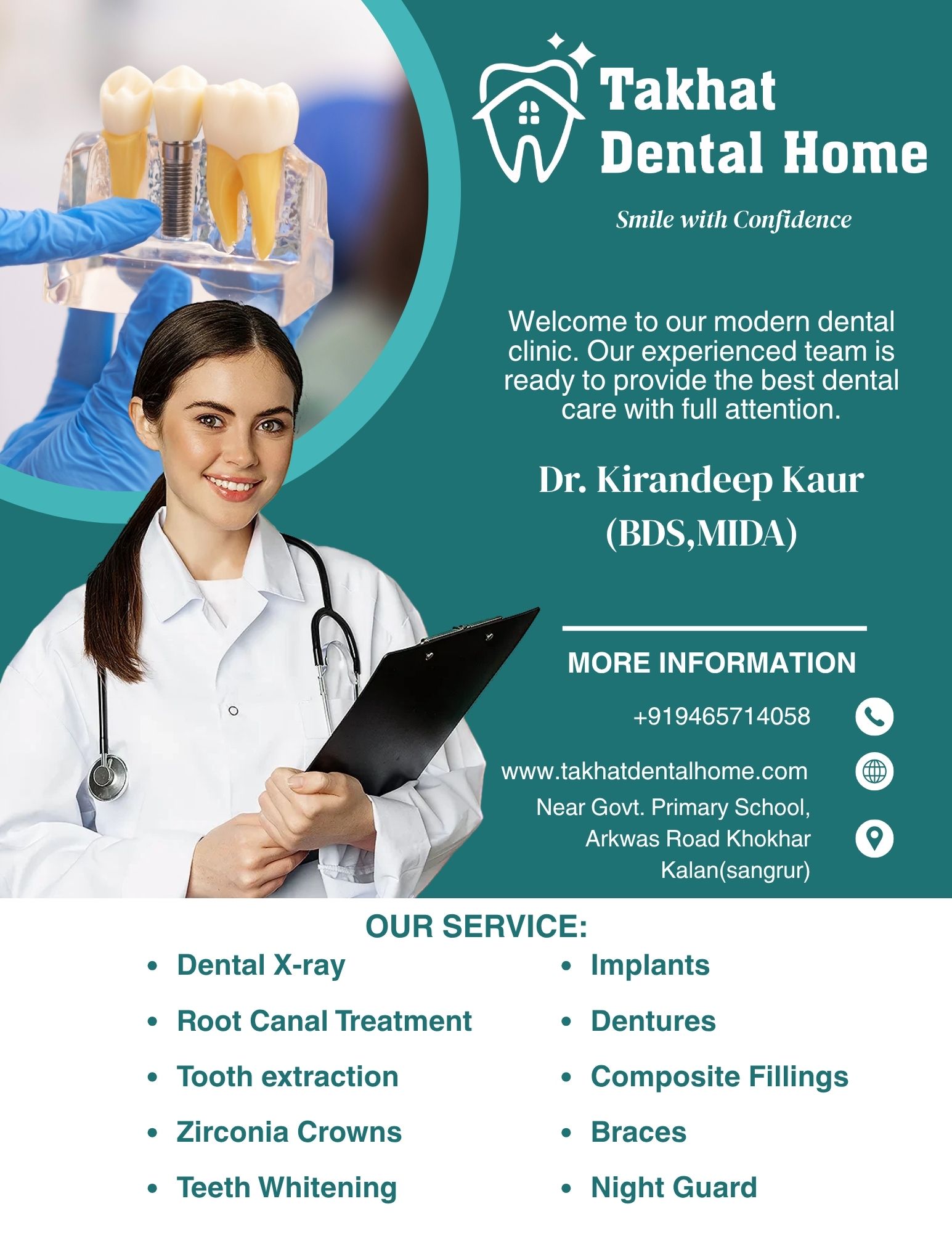https://takhatdentalhome.com/wp-content/uploads/2025/07/Green-Modern-Dental-Care-Flyer-2.jpg